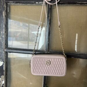 Anne Klein Light Pink Crossbody Bag